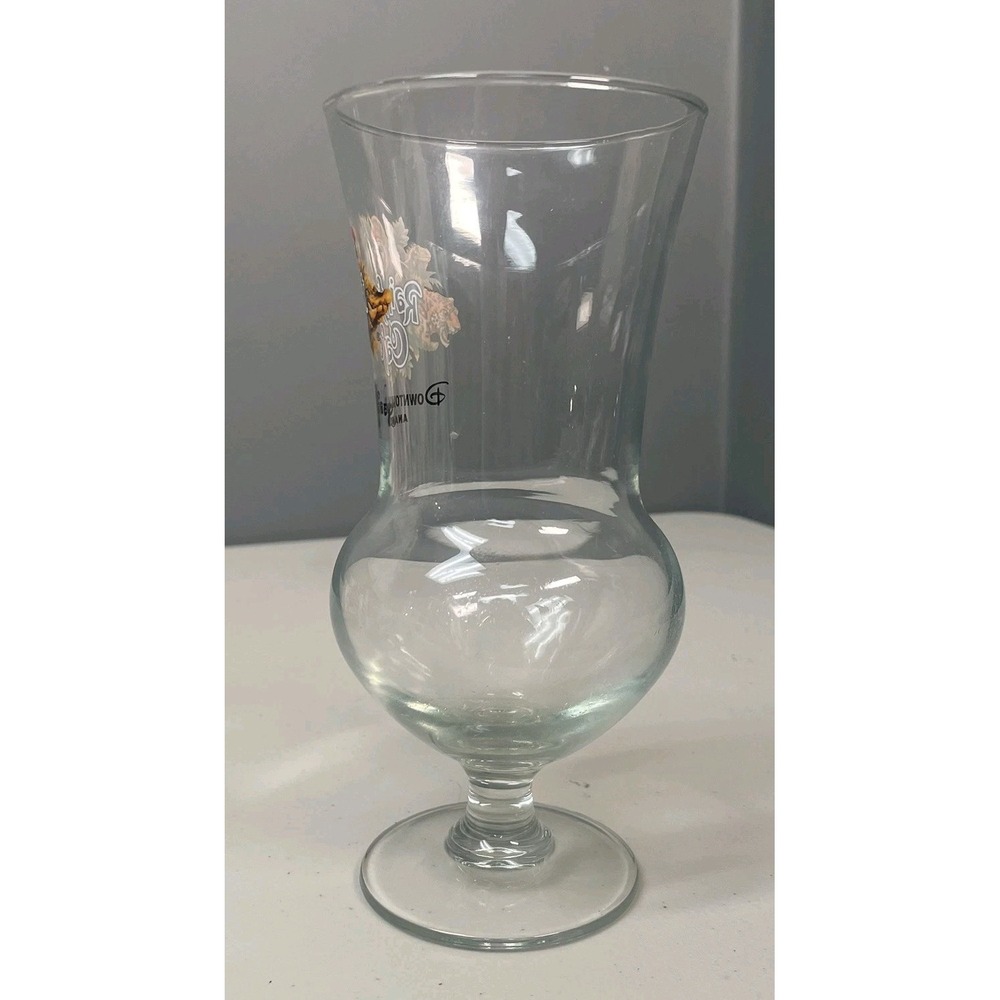 Downtown Disney Anaheim Rainforest Cafe Collectible Hurricane Glass Cup - Picture 2 of 5